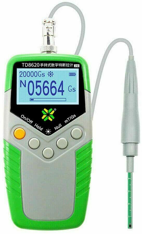 Teslameter Gauss Meter Tesla Meter Gaussmeter Magnetic Field Tester Flux Meter