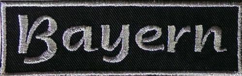 Bavaria patch embroidered patch biker company various colors (197)