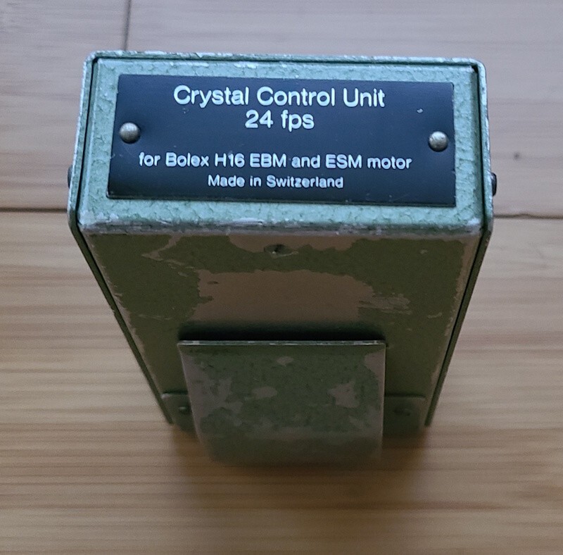 Bolex 7-pin crystal sync controller cable, ~0.5m (20")