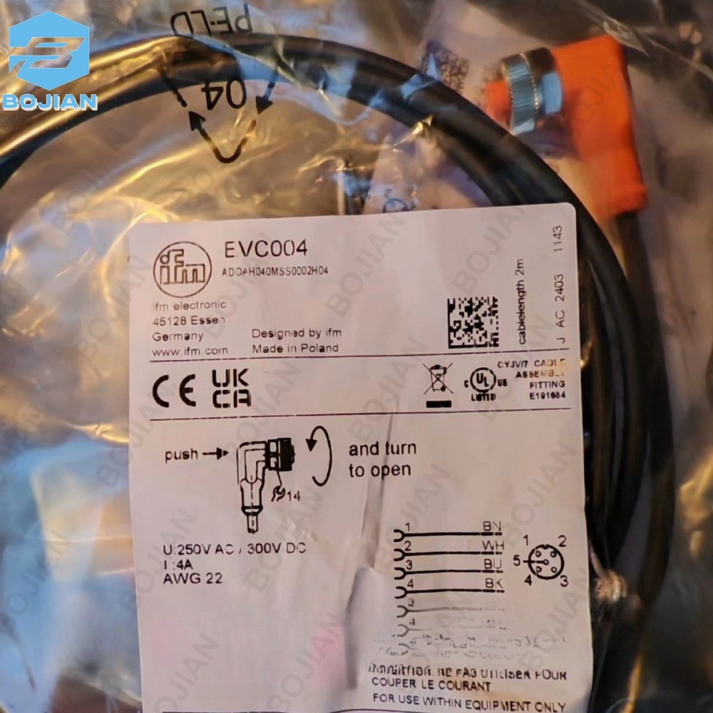 EVC004 1PCS Brand New IFM EVC004 Proximity Switch Sensor