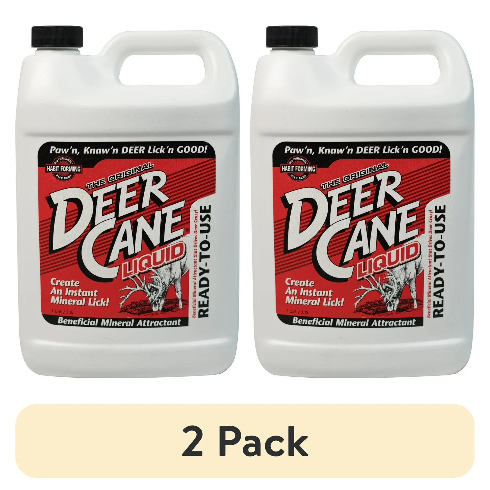 Evolved Habitats Deer Cane Attractant, Liquid, 1-Gal 2pack