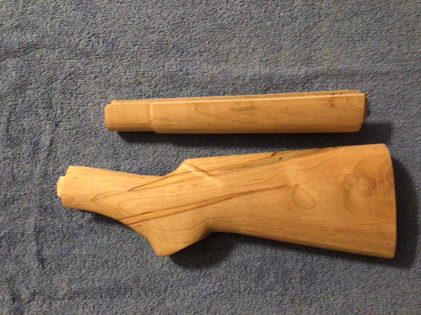 Marlin 336 Rifle Stock@Forend Set Pistol Grip Curly Maple Repro