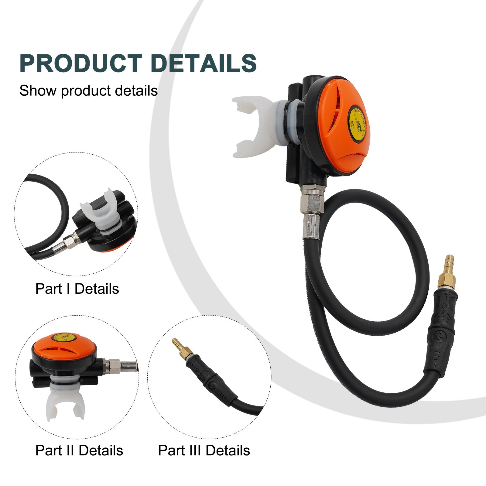 145PSI Scuba Diving Dive Regulator Dive Diving Explorer Hookah Octopus 1pcs