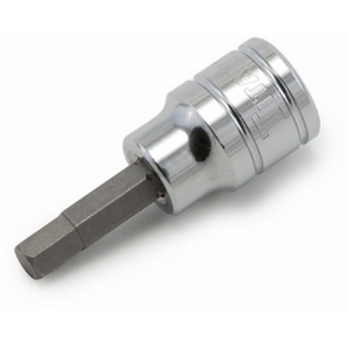 Titan Tools 15612 Hex Bit Socket, 1/2" Drive, 12mm, Chrome