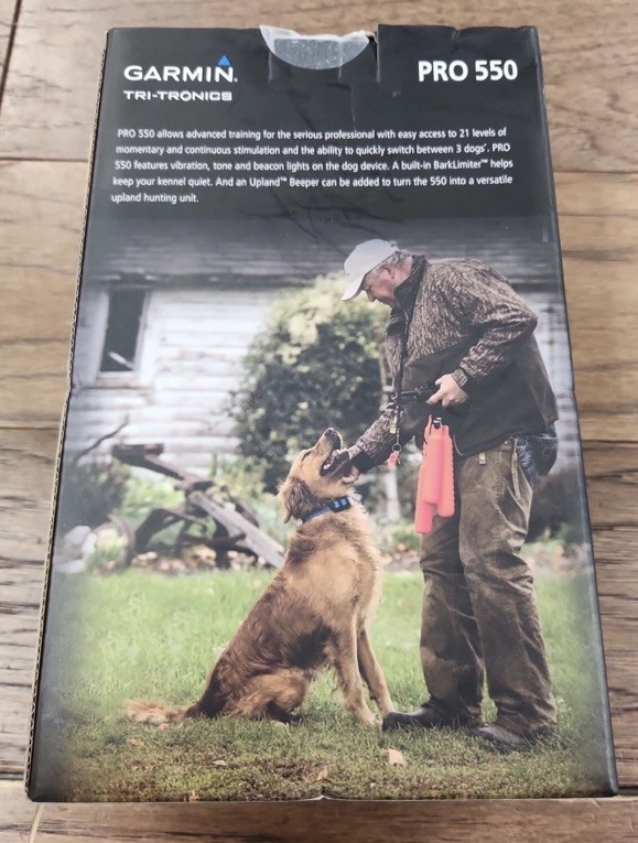 Garmin Pro 550 Advanced Dog Trainer Collar System