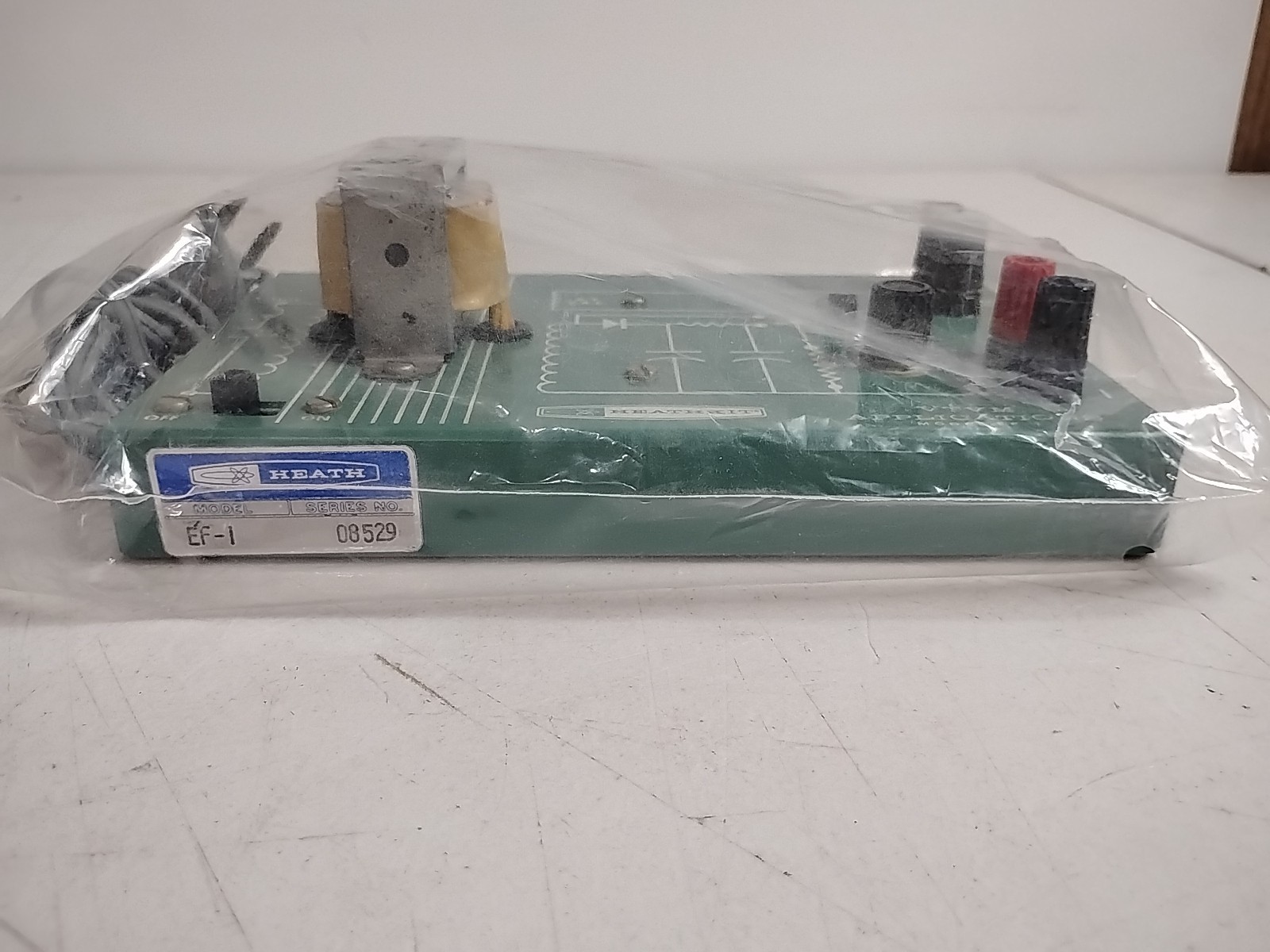 Vintage Heathkit EF-1 VTVM Applications Kit Wiring Board Untested