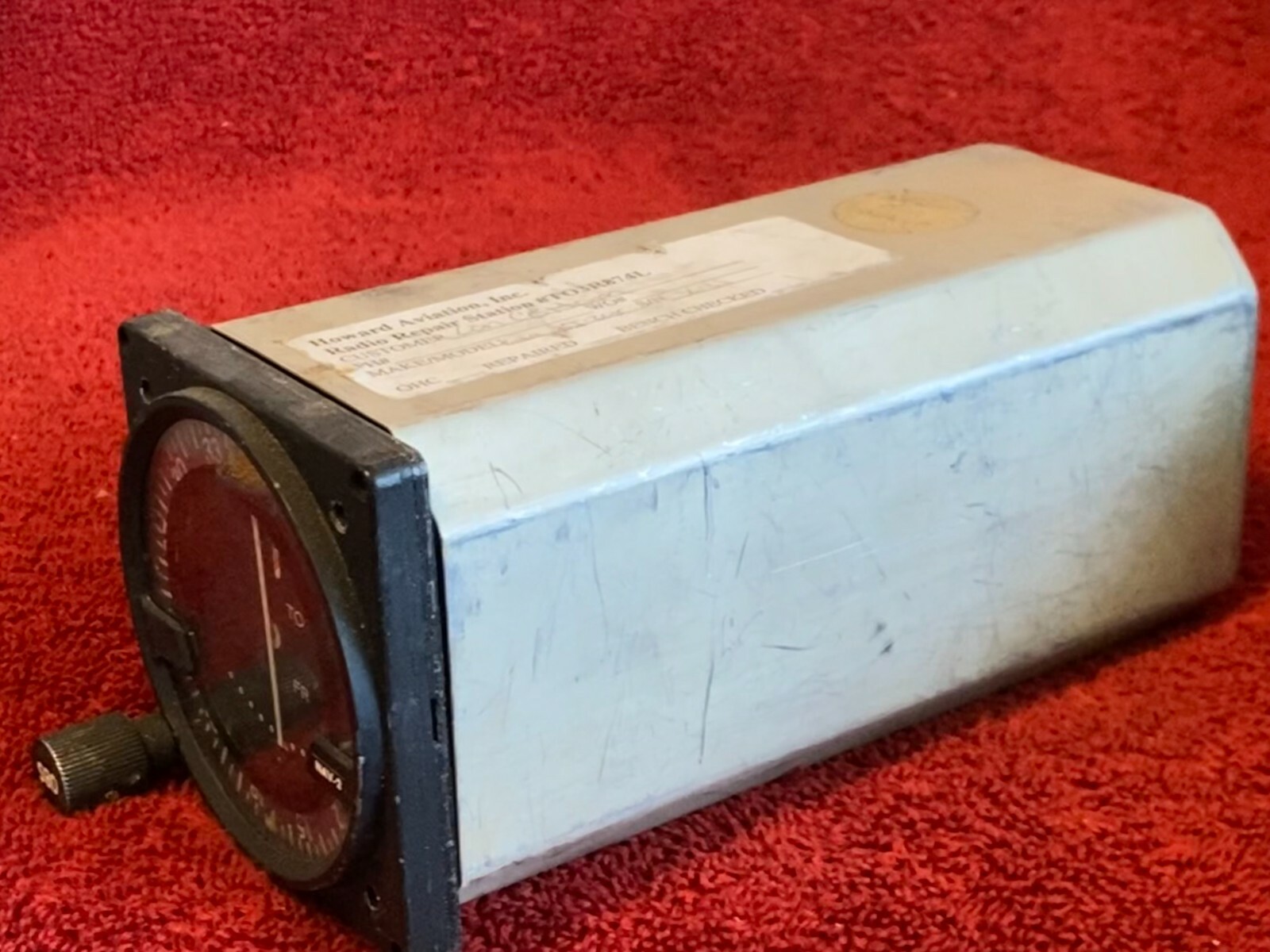KING KI 201C COURSE SELECT INDICATOR P/N 066-3008-02 CORE