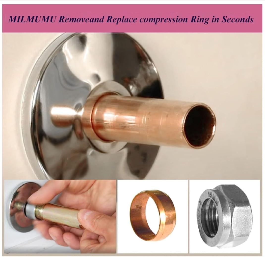 Corrosion-Resistant Compression Sleeve Remover Tool for Plumbers - 03943
