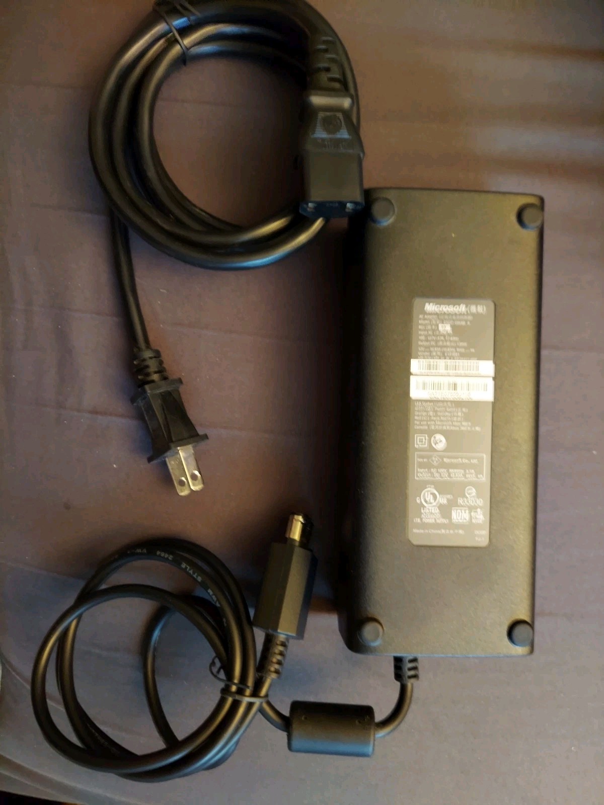 Genuine OEM Microsoft Xbox 360 Slim S Power Supply AC Adapter EADP-135AB 135W