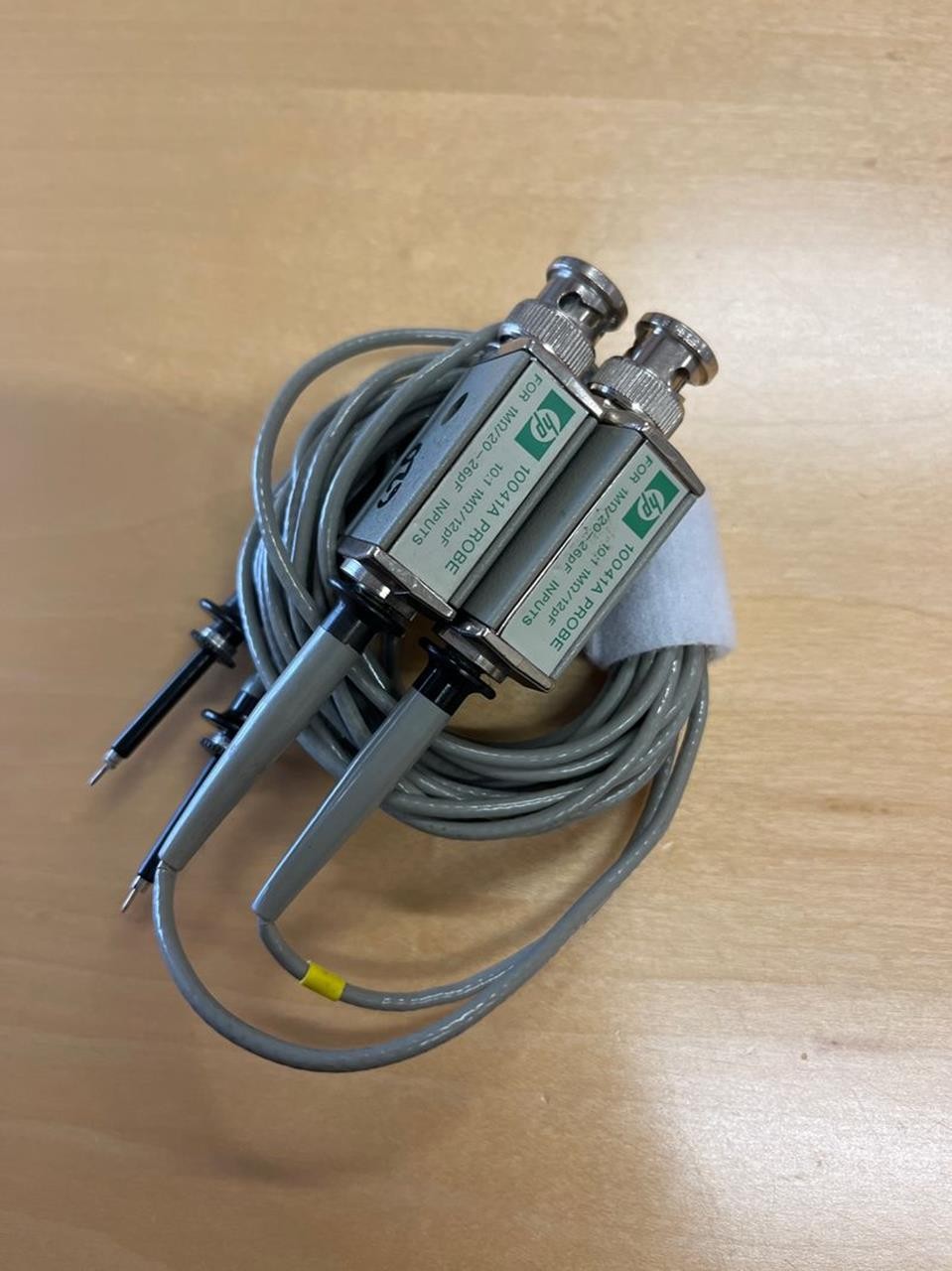 HP LOT OF 2 HEWLETT-PACKARD (HP) 10041A OSCILLOSCOPE PROBES