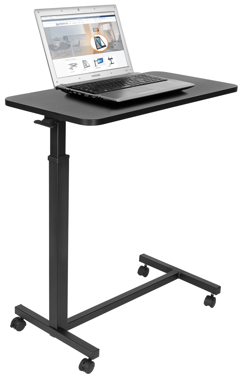 Mount-It! Adjustable Rolling Laptop Desk