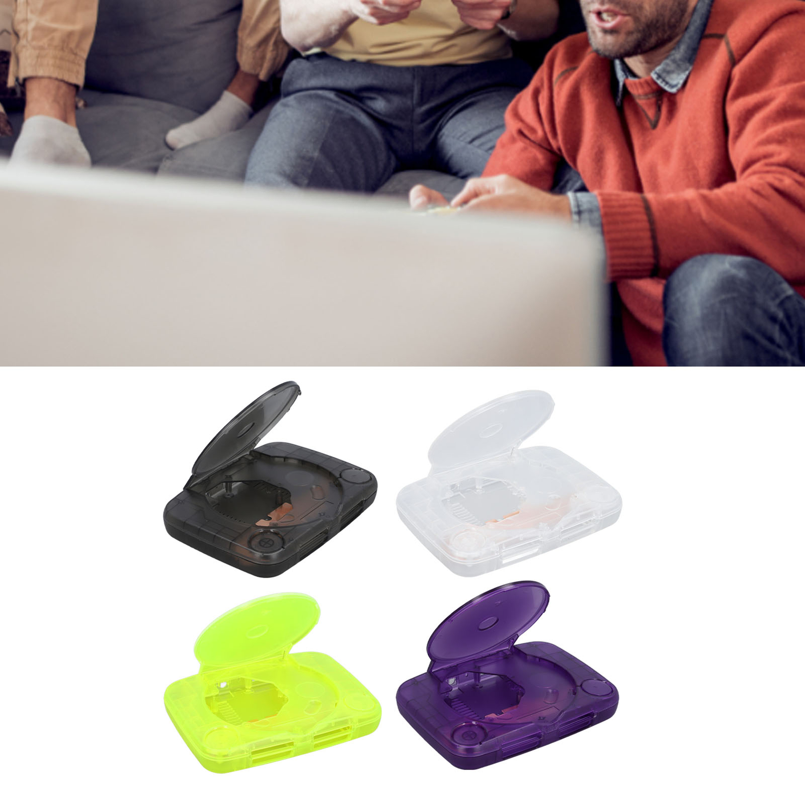 Console Replacement Shell Translucent Retro Console Case For PS1 For SCPH 00 US