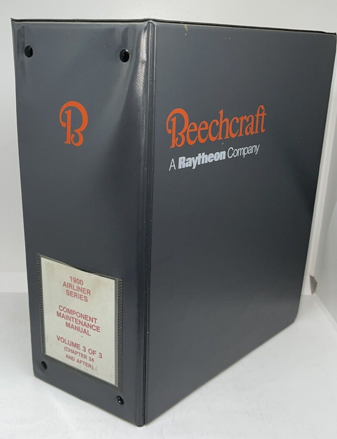 Beechcraft 1900 Airliner Series Component Maintenance Manual Volume 3