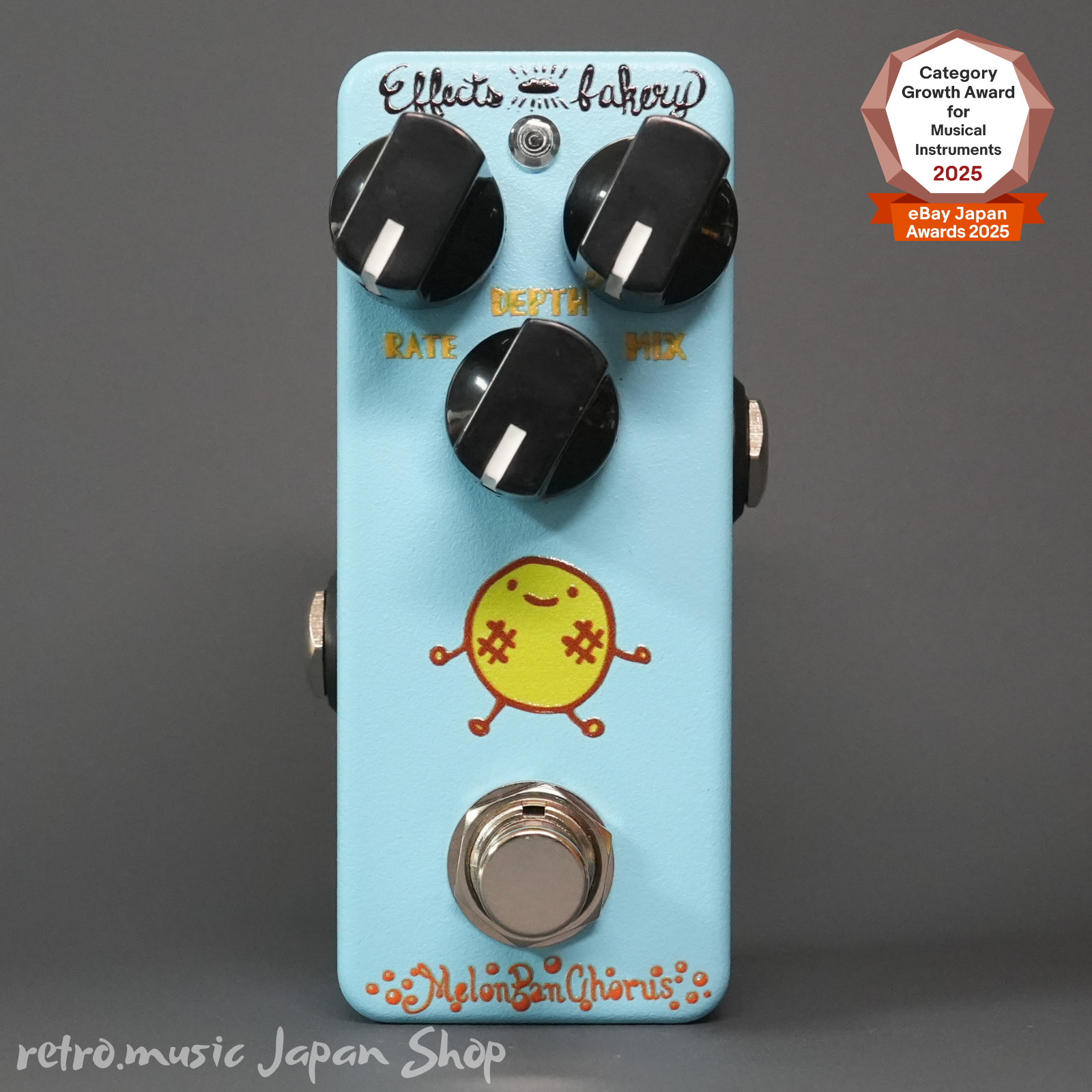 Effects Bakery Melon Pan Chorus Pedal Analog Lush Vintage Tone Mini FX Japan