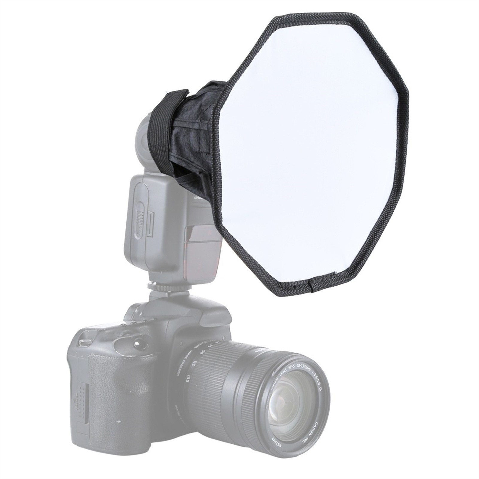 20cm Foldable Soft Flash Light Diffuser Softbox Cover Photography Flash Accs