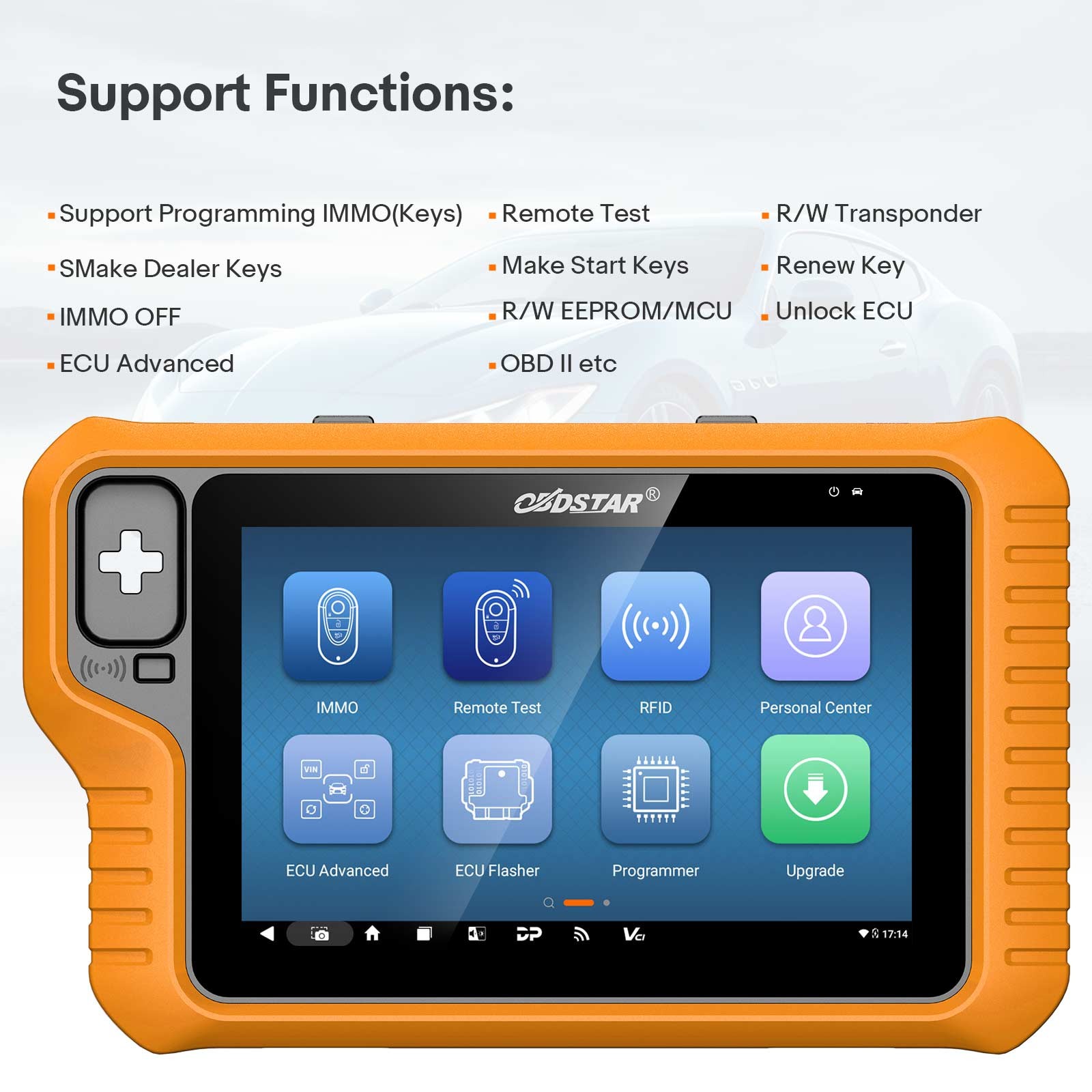 OBDSTAR X300 Classic G3 Full Version Programmer Odo.meter Adjust E.CU Clone USA