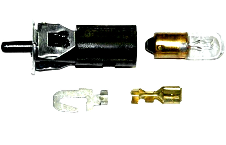 US MADE 1978 - 1982 Corvette Glove Box Light Switch + Bulb + 2 Terminals C3 NEW