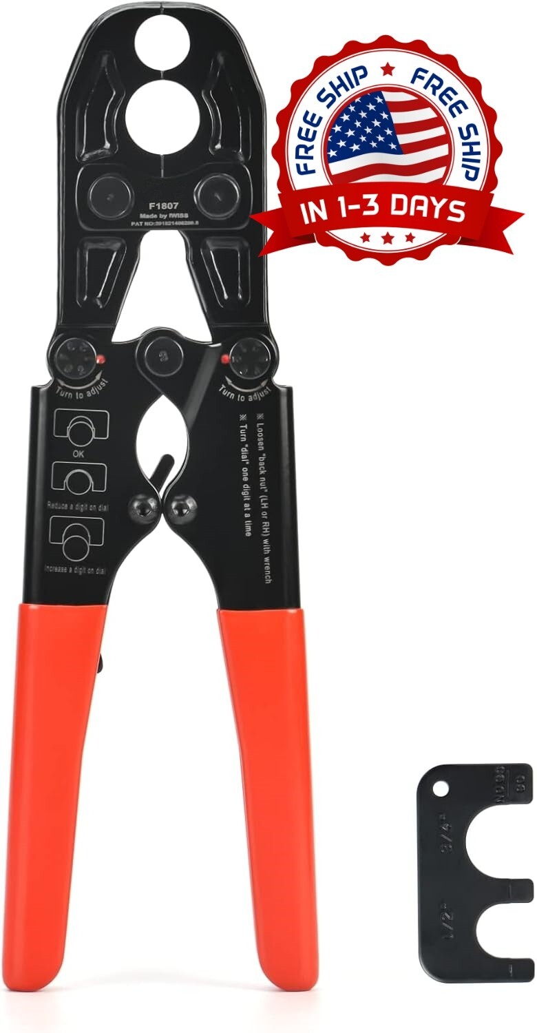 Kit De Crimpadora Pex Crimpado De Anillos De Cobre Con Herramienta De Extracción