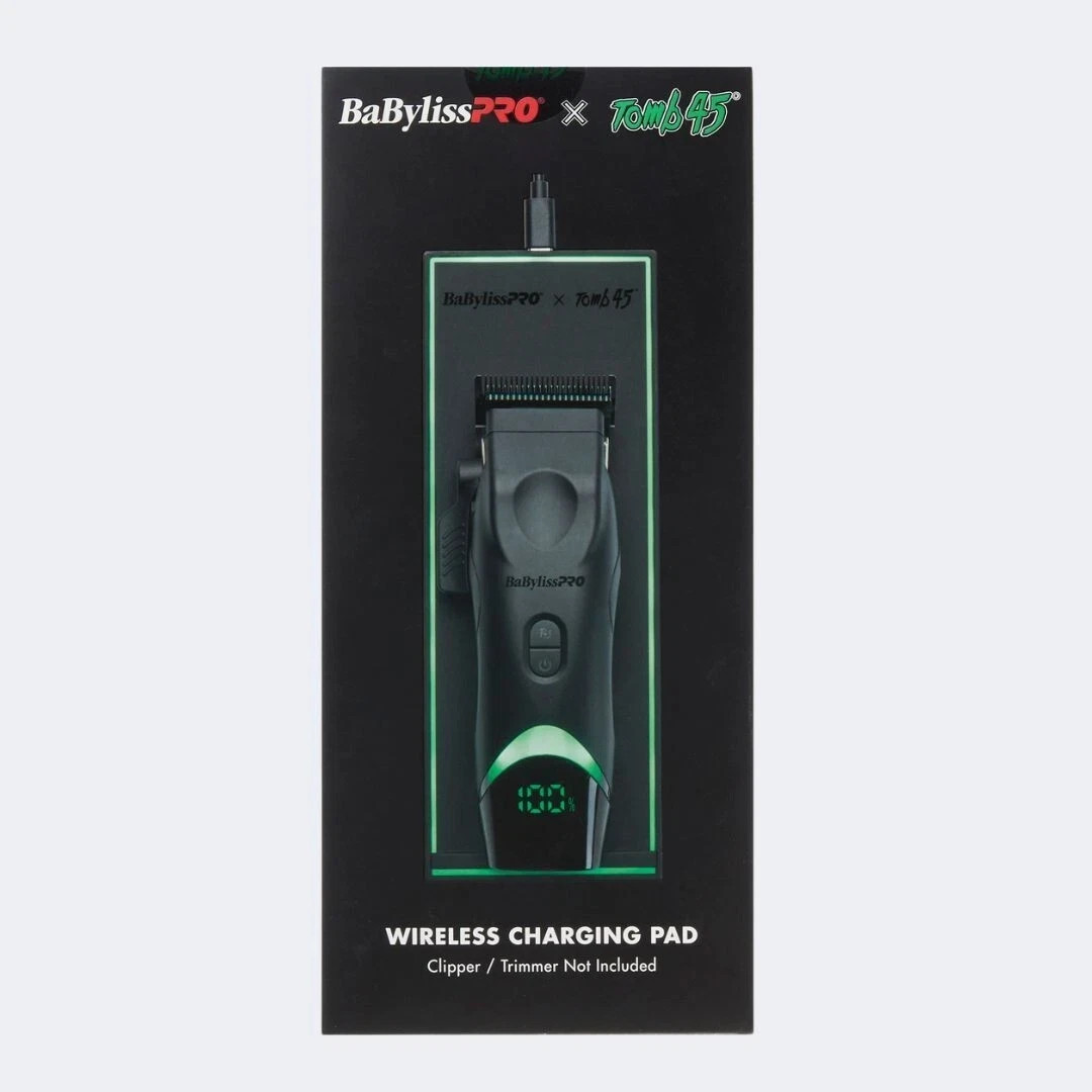TOMB45 BaBylis PRO Wireless Charging Pad Mat for Clipper & Trimmer - BRAND NEW