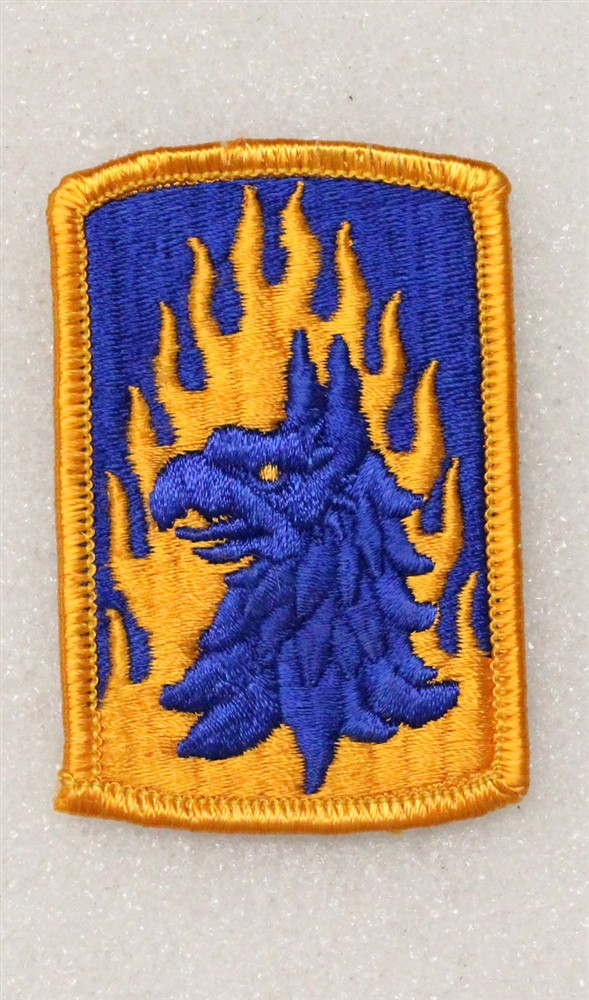 Army Patch 4741 - 12th Aviation Brigade - merrowed edge