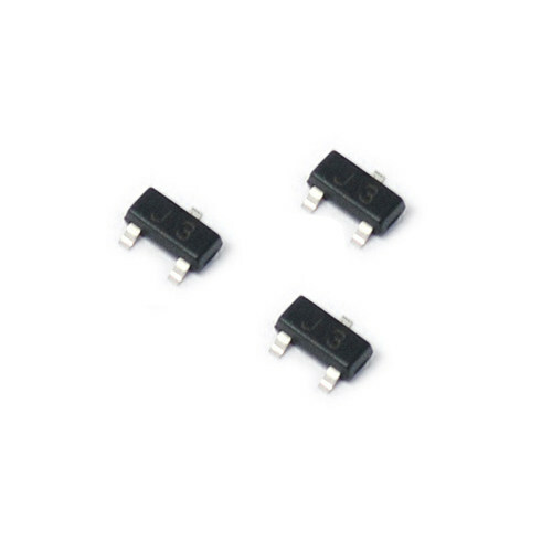 10PCS MMBTA44 3D NPN SOT-23 Triode SMD transistor BJT