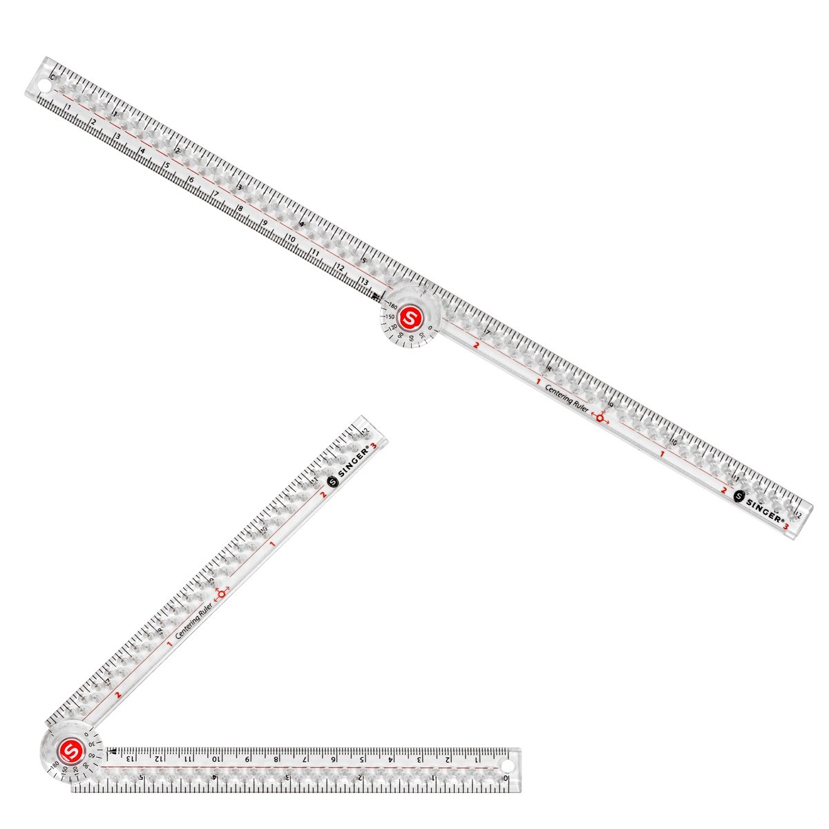 SINGER Precision Measuring Folding Ruler-12"