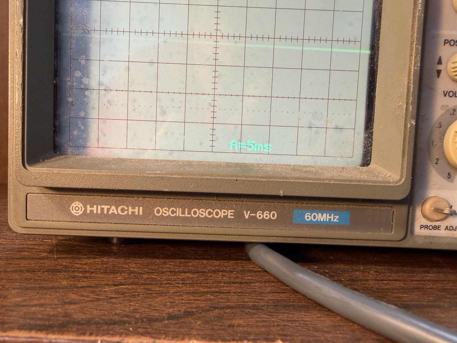 hitachi oscilloscope V-660, Tested & Working