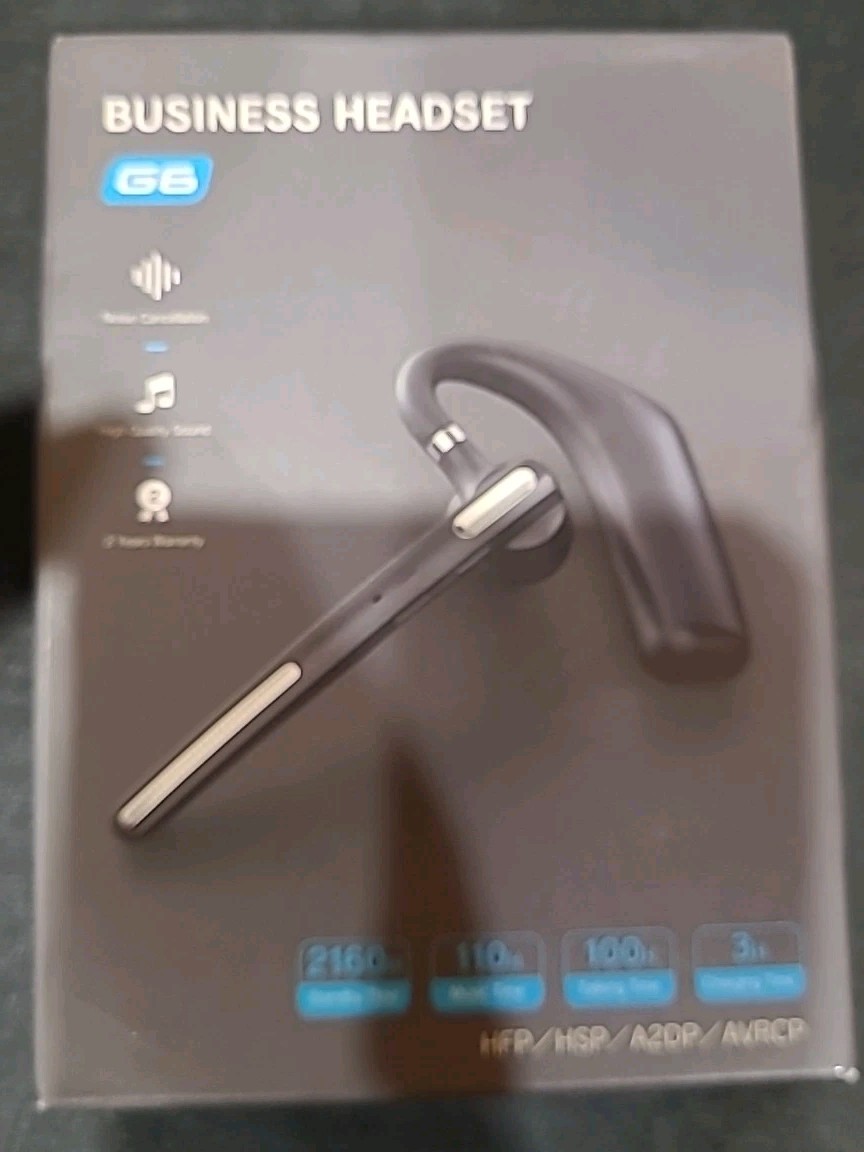 New Business Wireless Bluetooth Handsfree Earphone Earbud Headset Inline Mic
