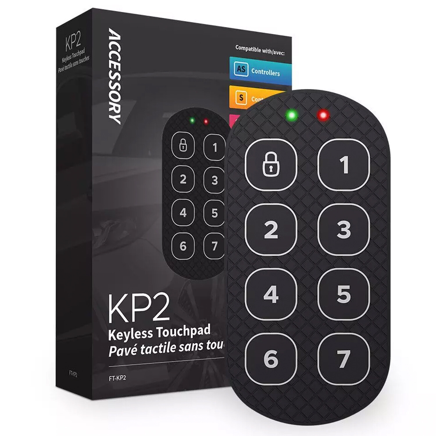 Compustar FTKP2 - KP2 7-Digit Keyless Touchpad 4th generation