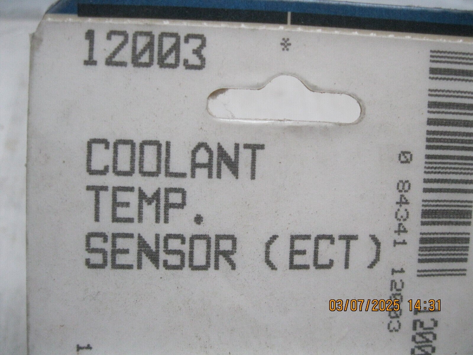 Engine Coolant Temperature Sensor Tomco 12003
