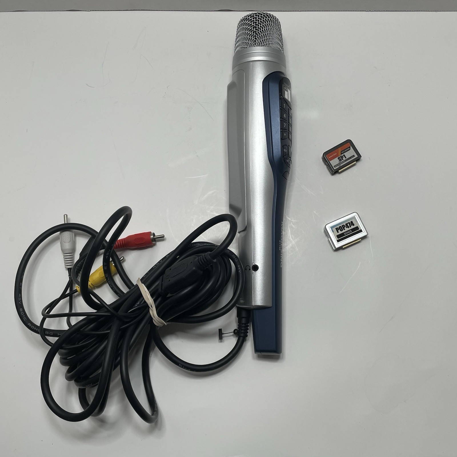 Magic Sing ET13K Karaoke Microphone Bundle w/ SP1 POP474 Chips