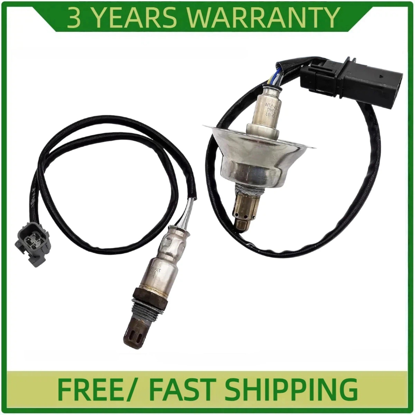 2Pcs Up+Downstream Oxygen O2 Sensor For Hyundai Tucson Sonata 2.4L L4 2015-2019
