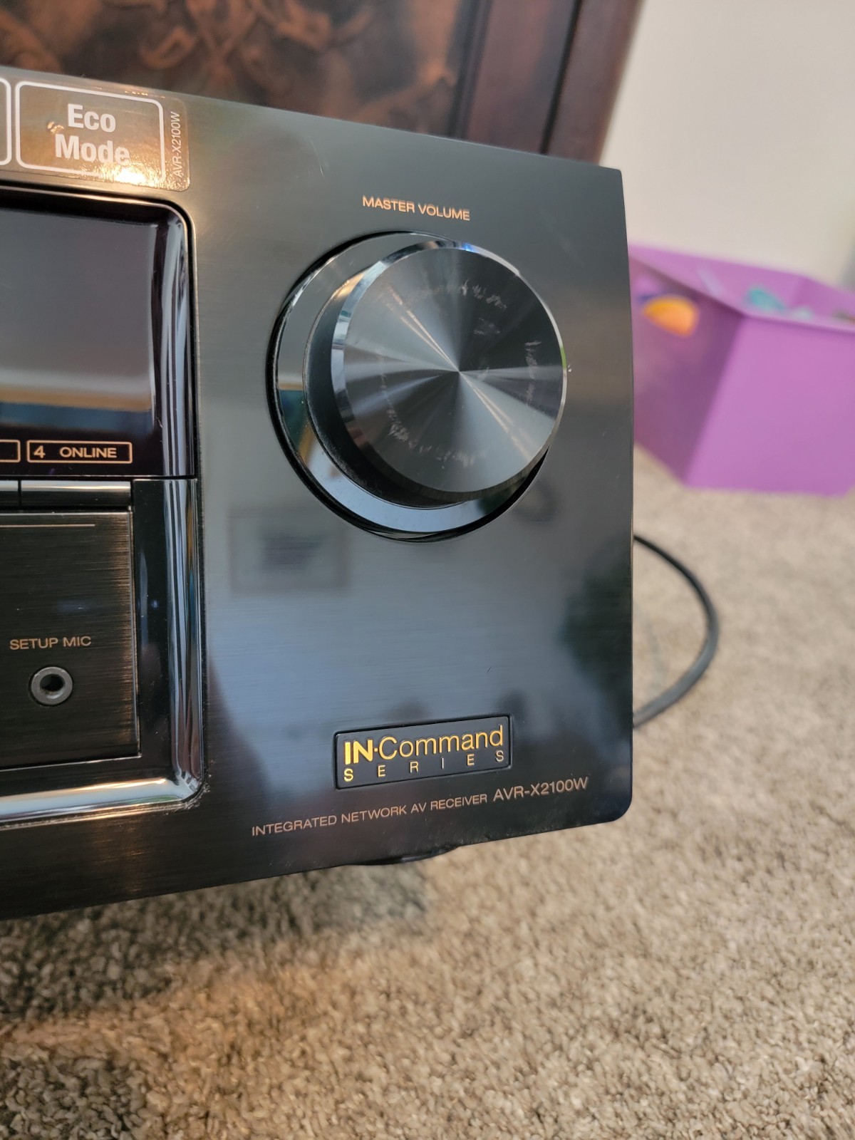 Denon Integrated Network AV Receiver AVR-X2100W - No Remote