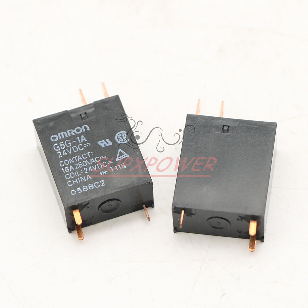 2PC Relay G5G-1A 24VDC