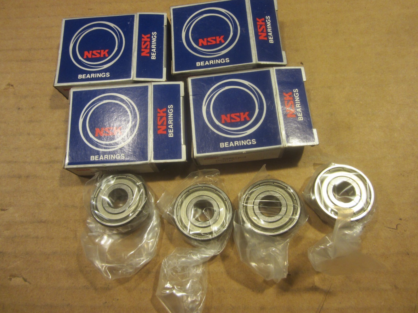 NSK 6200ZZC3 Bearings USA 4 Pcs