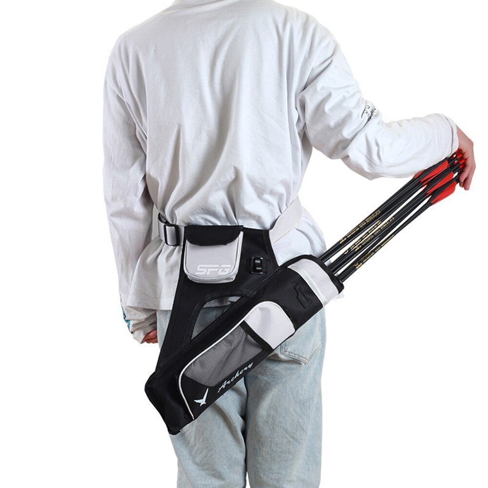 Three-Tube Arrow Carrying Bag Dart Quiver Piggyback Archery Oxford Cloth Hunting