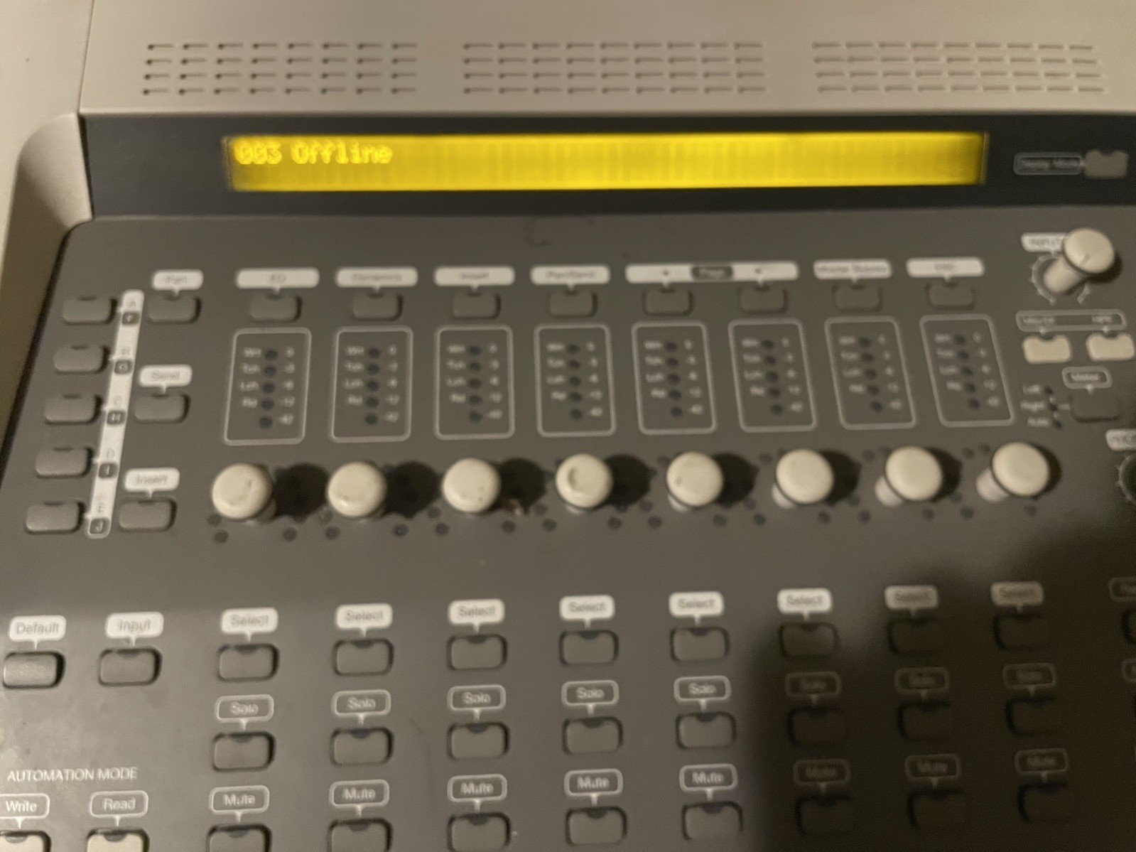Digidesign 003 Console Audio Mixer Interface