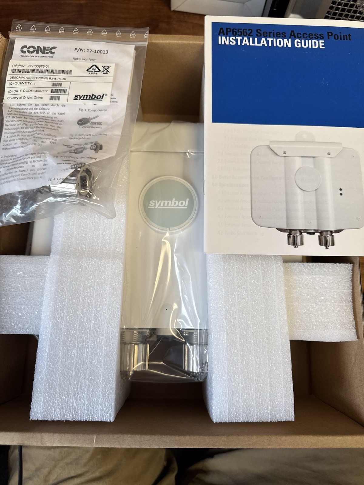 Motorola AP6562 Access Point | AP-0622 802.11N US | AP-6562-66030-US *Open Box*