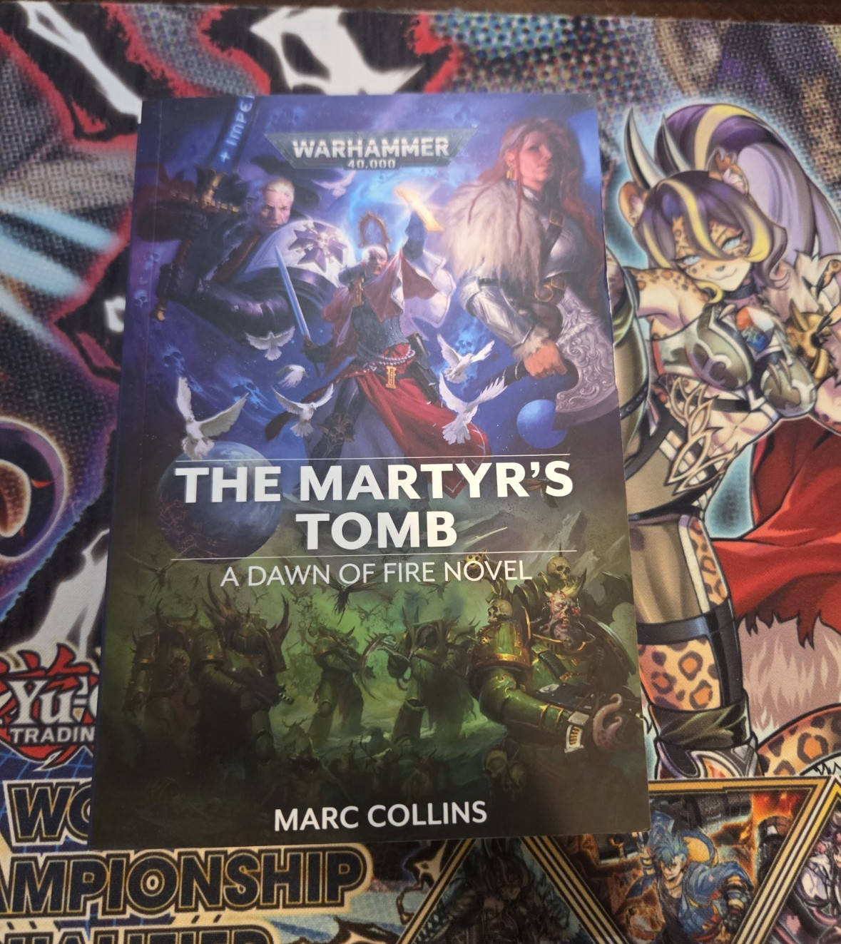Black Library Warhammer 40K The Martyr's Tomb Dawn of Fire Novel Marc Collins