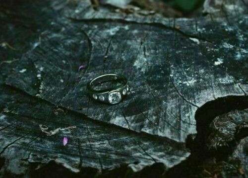 2.10 Ct Cushion Cut Lab-Created White Diamond Wedding Ring 925 Sterling Silver