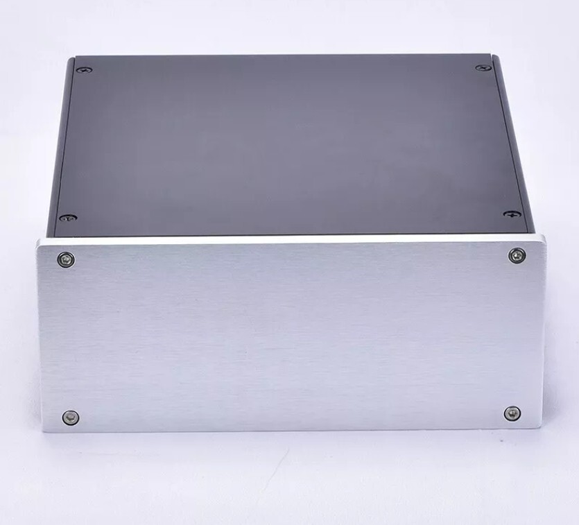 Power Amplifier Chassis DIY Full Aluminum Case DAC AMP Shell Size 228*90*220MM