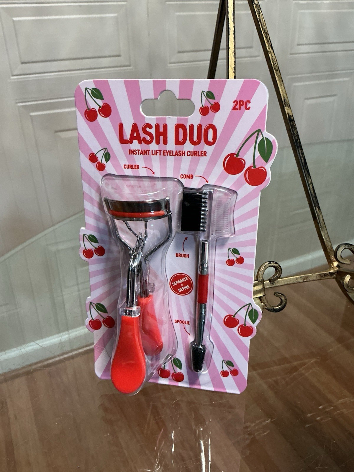 NEW Precision Beauty Pro Tools Eyelash Curler & Brow Tool Kit.