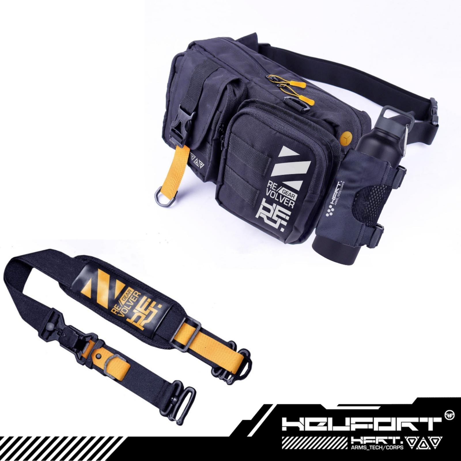 MGX R_102 | Multifunctional Chest Bag, Crossbody Belt Bag, Sling Bag Holygrail