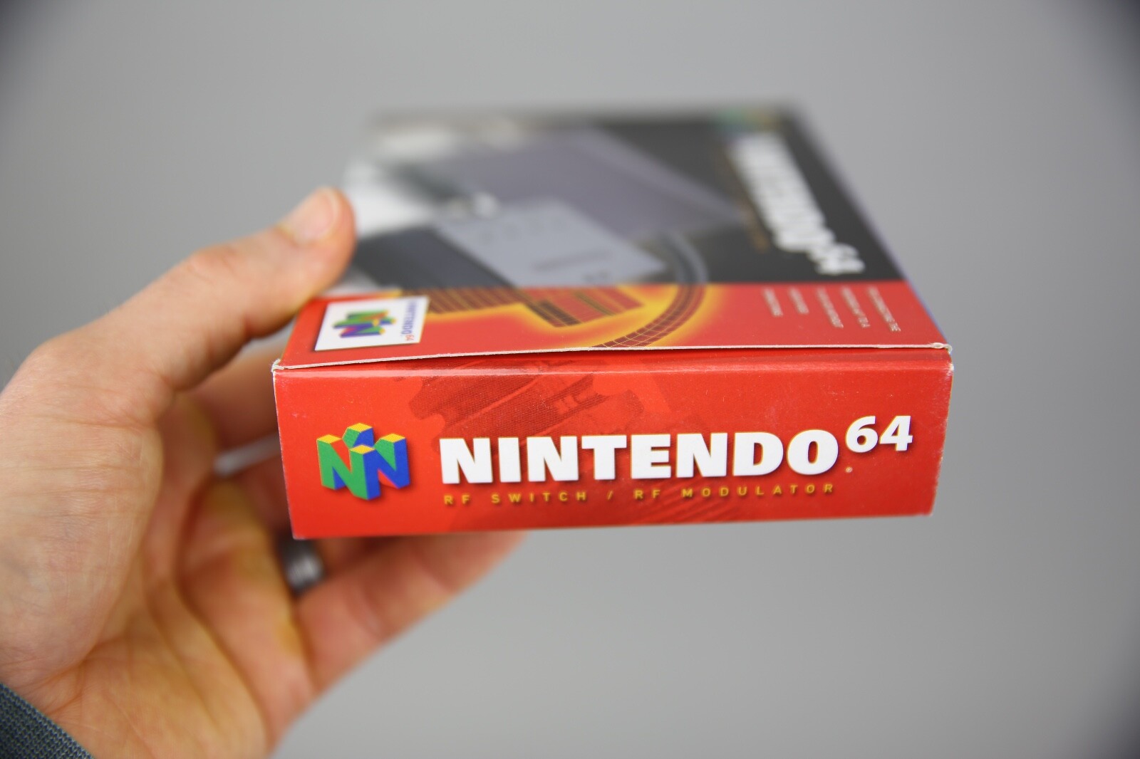 NINTENDO 64 RF SWITCH RF MODULATOR *EMPTY BOX ONLY* VINTAGE 1996