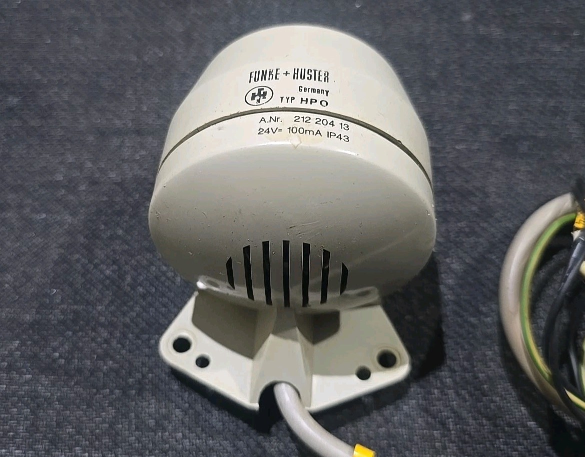 Funke Huster HPO Siren 24V Ip43 ( Working Condition ) , Fastship