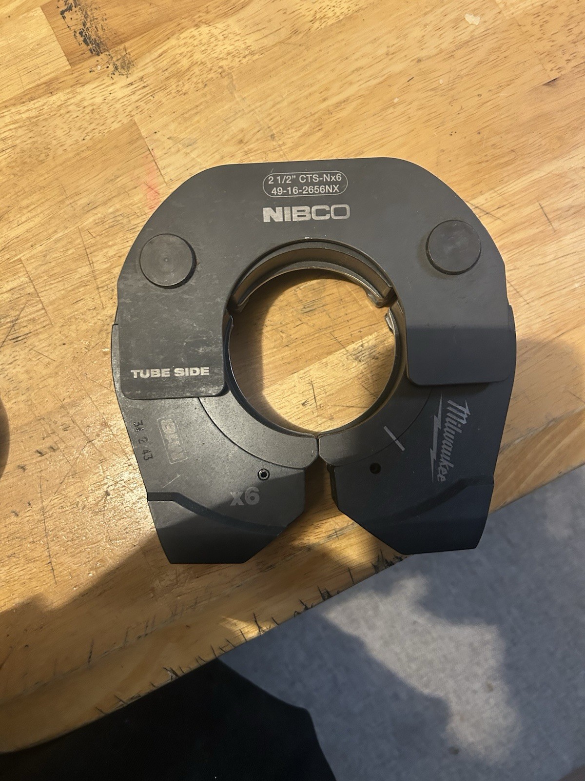 Milwaukee 2-1/2 Inch Nibco Press Ring For M18 Force Logic Long Throw Press Tool