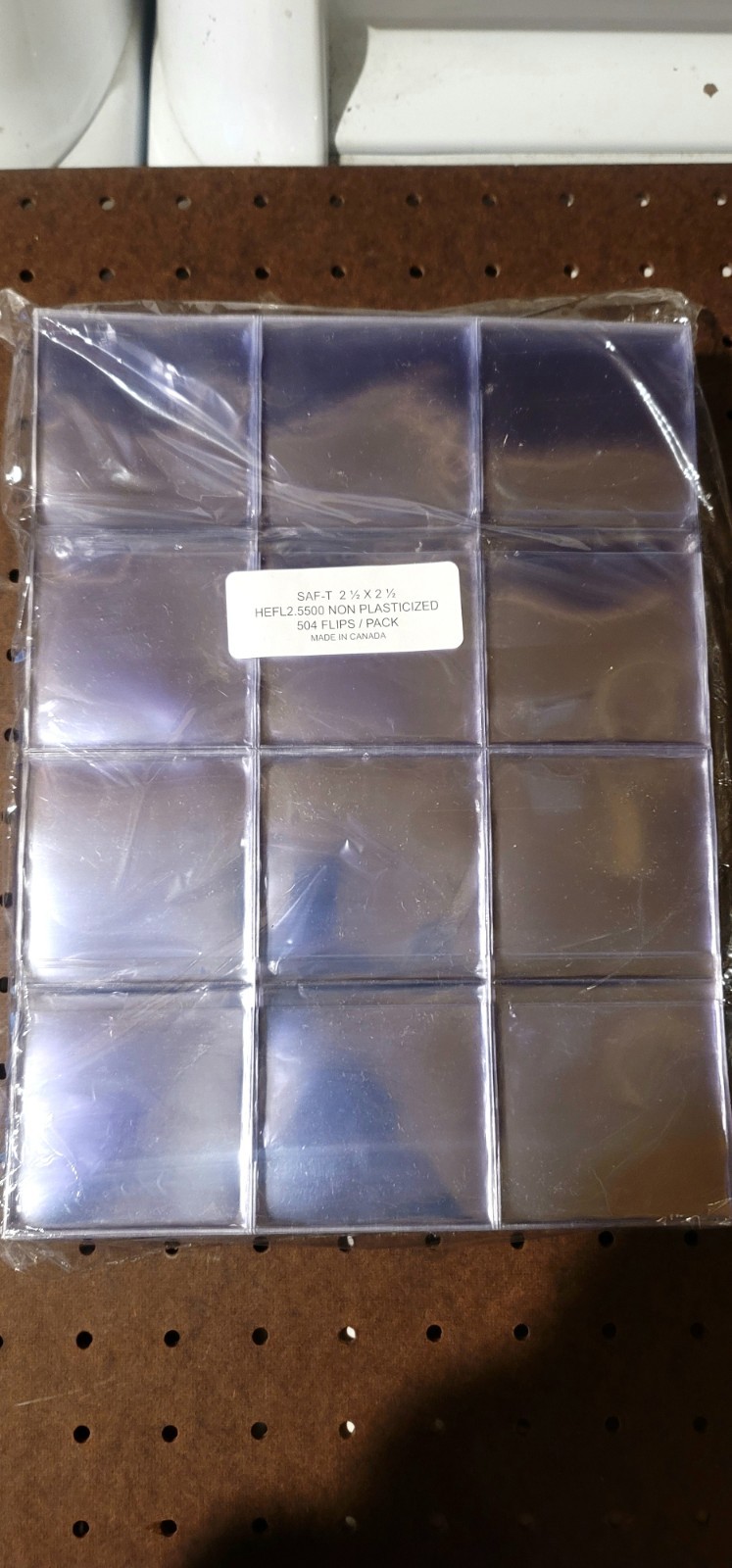 Safe-T 2½x2½ Flips - Non-PVC Pack Of 504