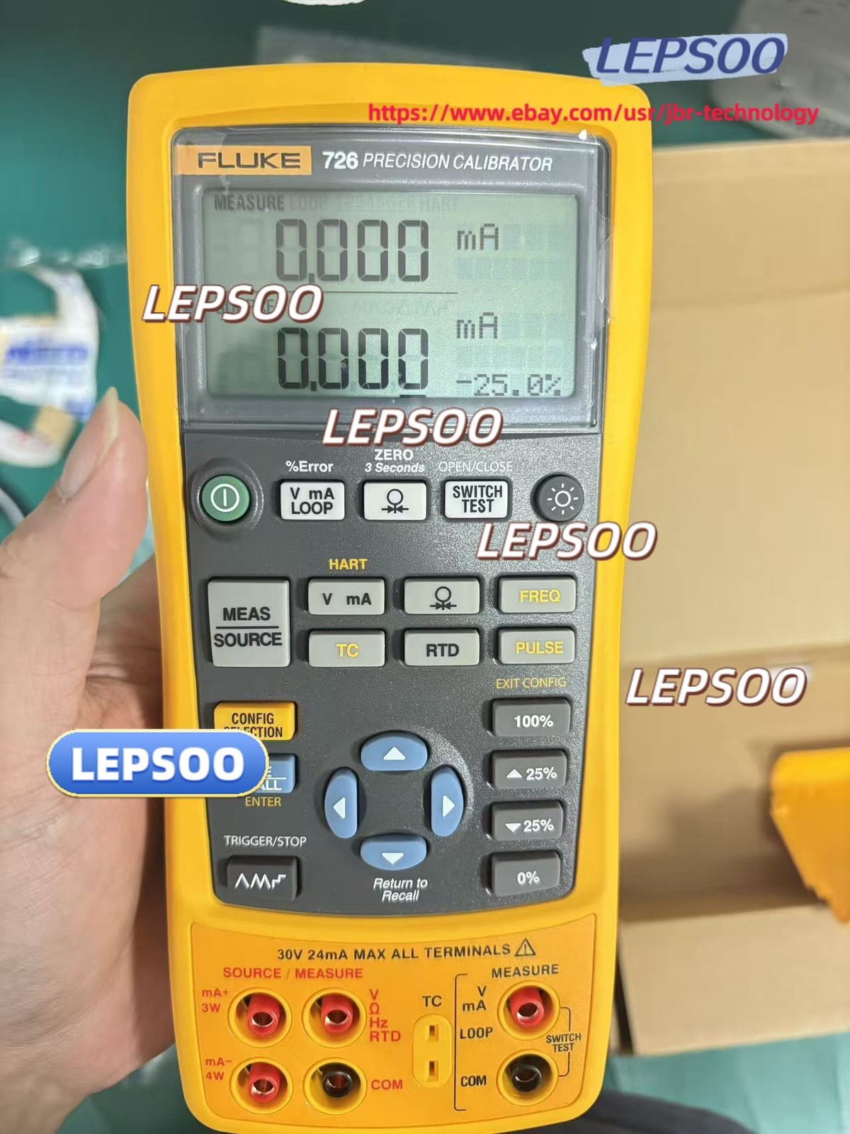 95%New Fluke 726 Multifunction Process Calibrator Calibrated /stock***