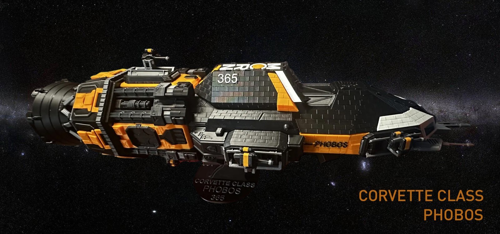 Conquer the Belt with Your Own Corvette-Class Frigate DIY Model Kit.