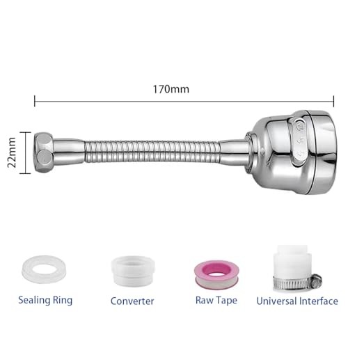 Kitchen Faucet Sprayer Attachment, Movable Faucet Extender for Kitchen type2